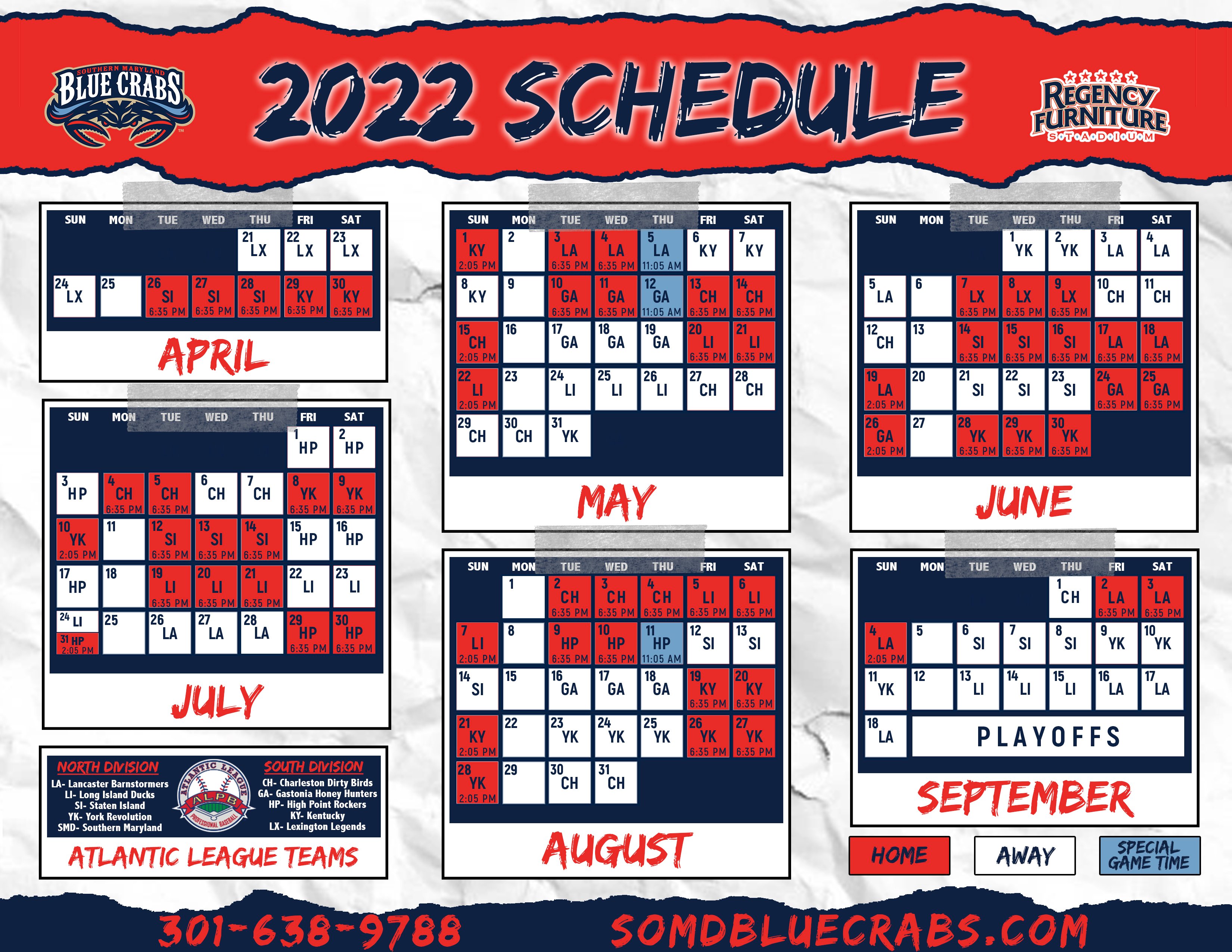 Red Sox 2022 Schedule Printable Somdbluecrabs.com: 2022 Printable Schedule