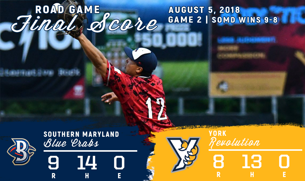 BLUE CRABS HOLD ON IN SUSPENDED SERIES OPENER
