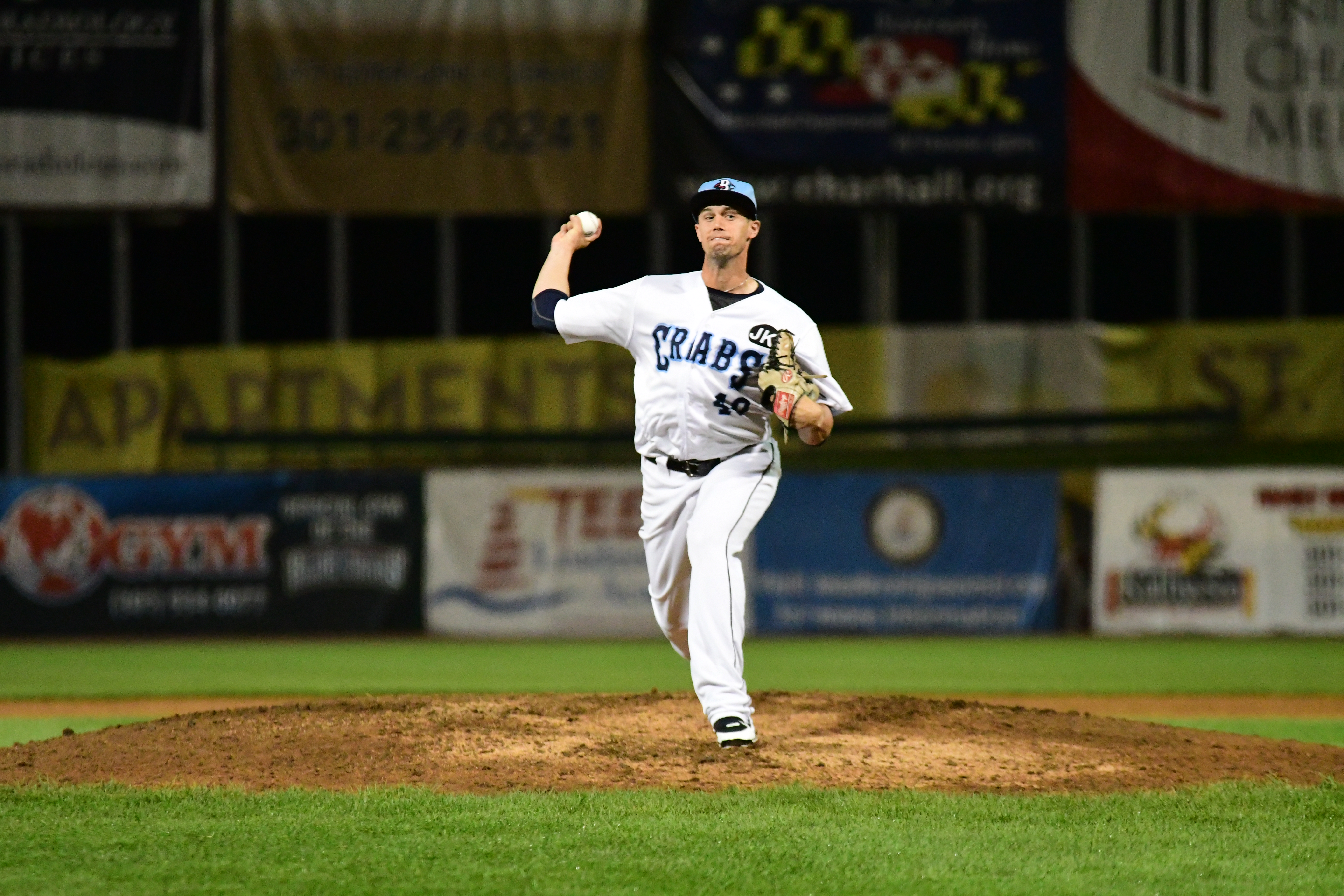 BLUE CRABS HOLD ON IN GAME TWO