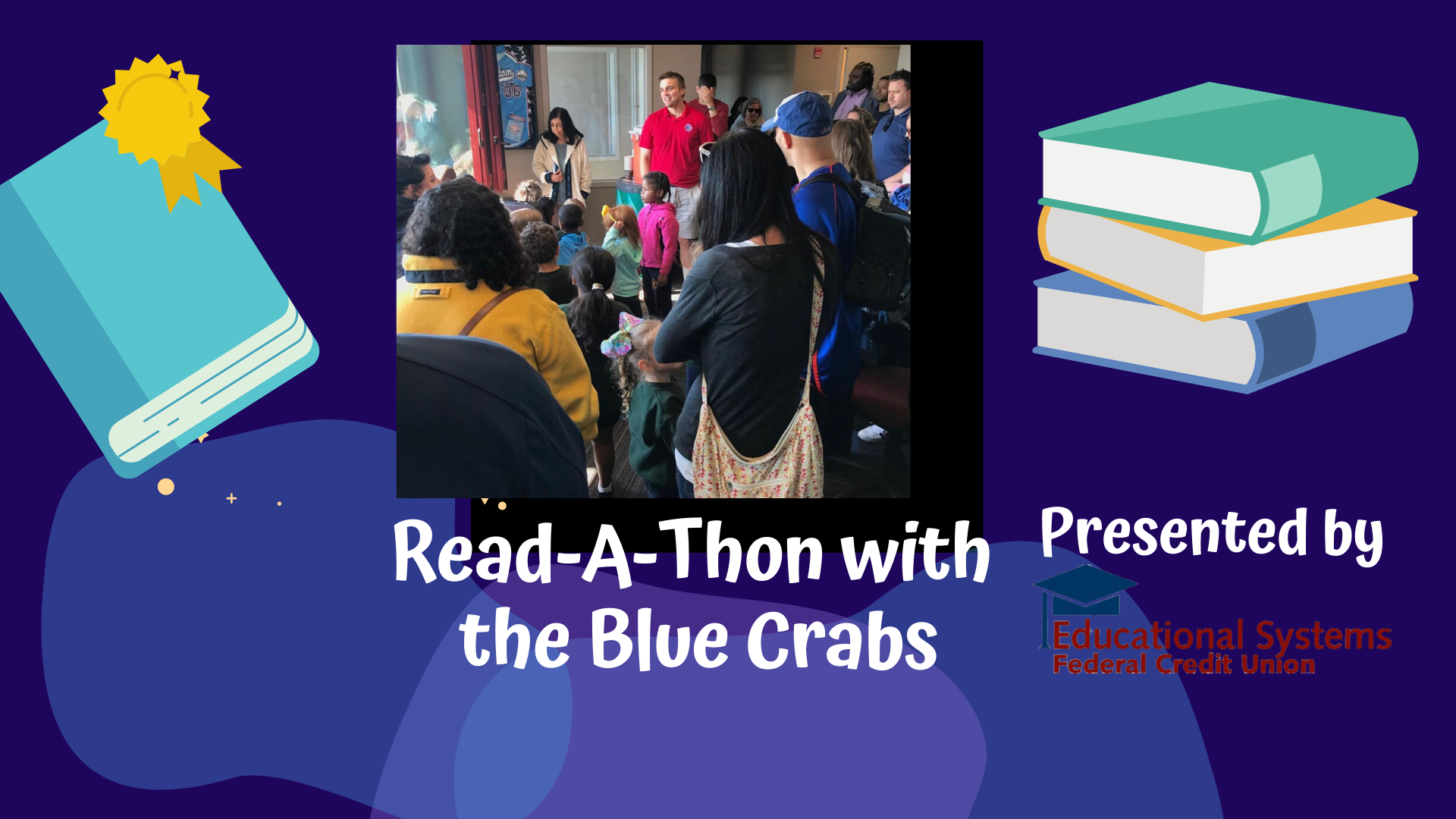 Blue Crabs To Do Virtual Read-a-Thon Every Tuesday and Thursday