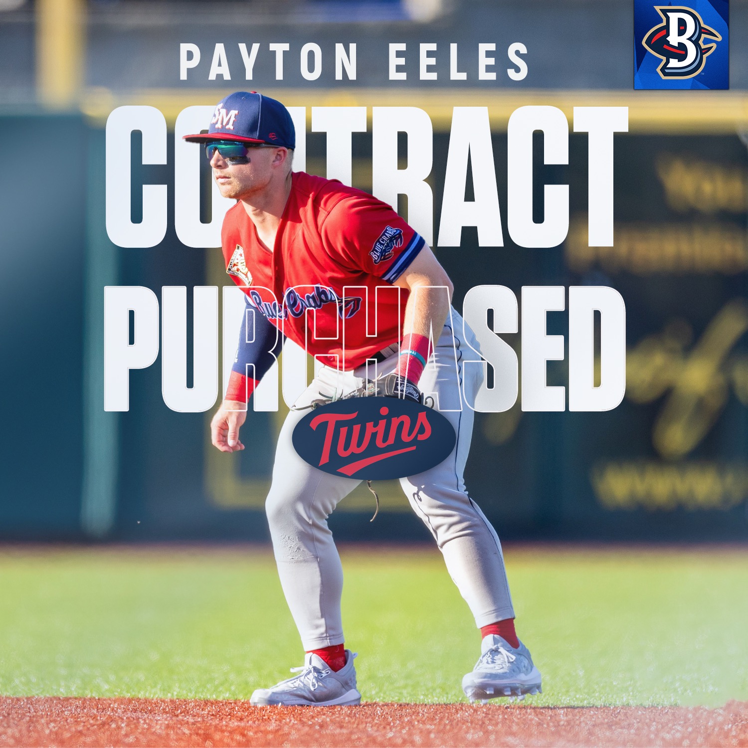 Payton Eeles Has Contract Purchased By Twins