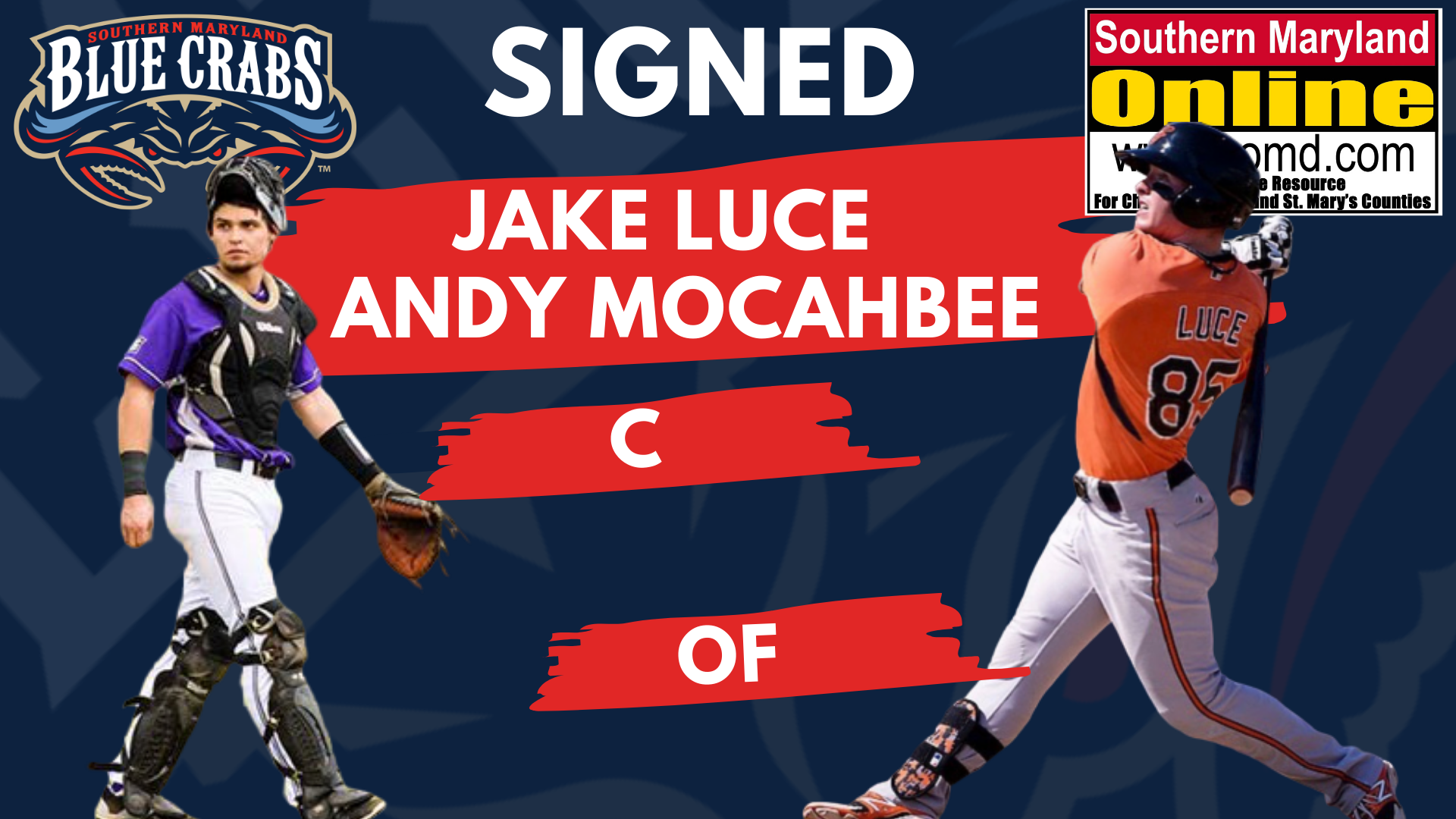 Blue Crabs Sign Founder of Luce Prospect Group, Jake Luce, and Andy Mocahbee 
