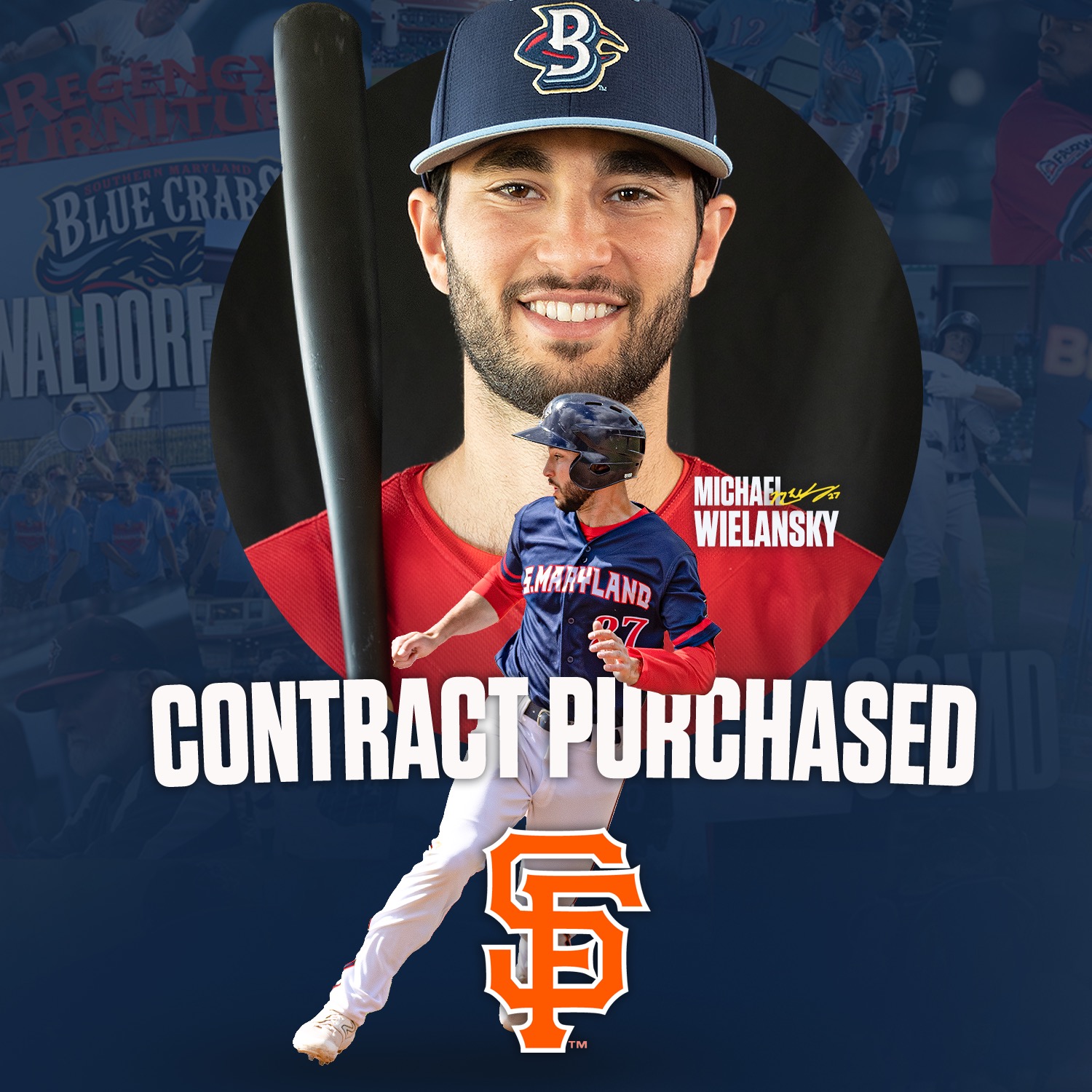 Blue Crabs Middle Infielder has Contract Purchased