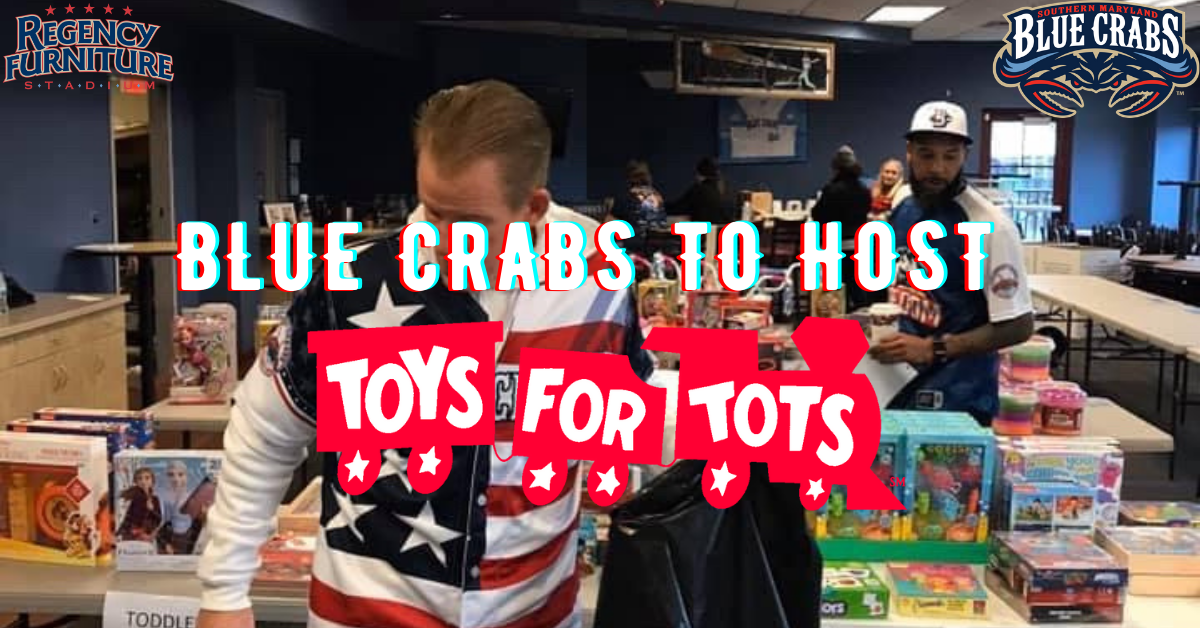Blue Crabs To Host Toys For Tots