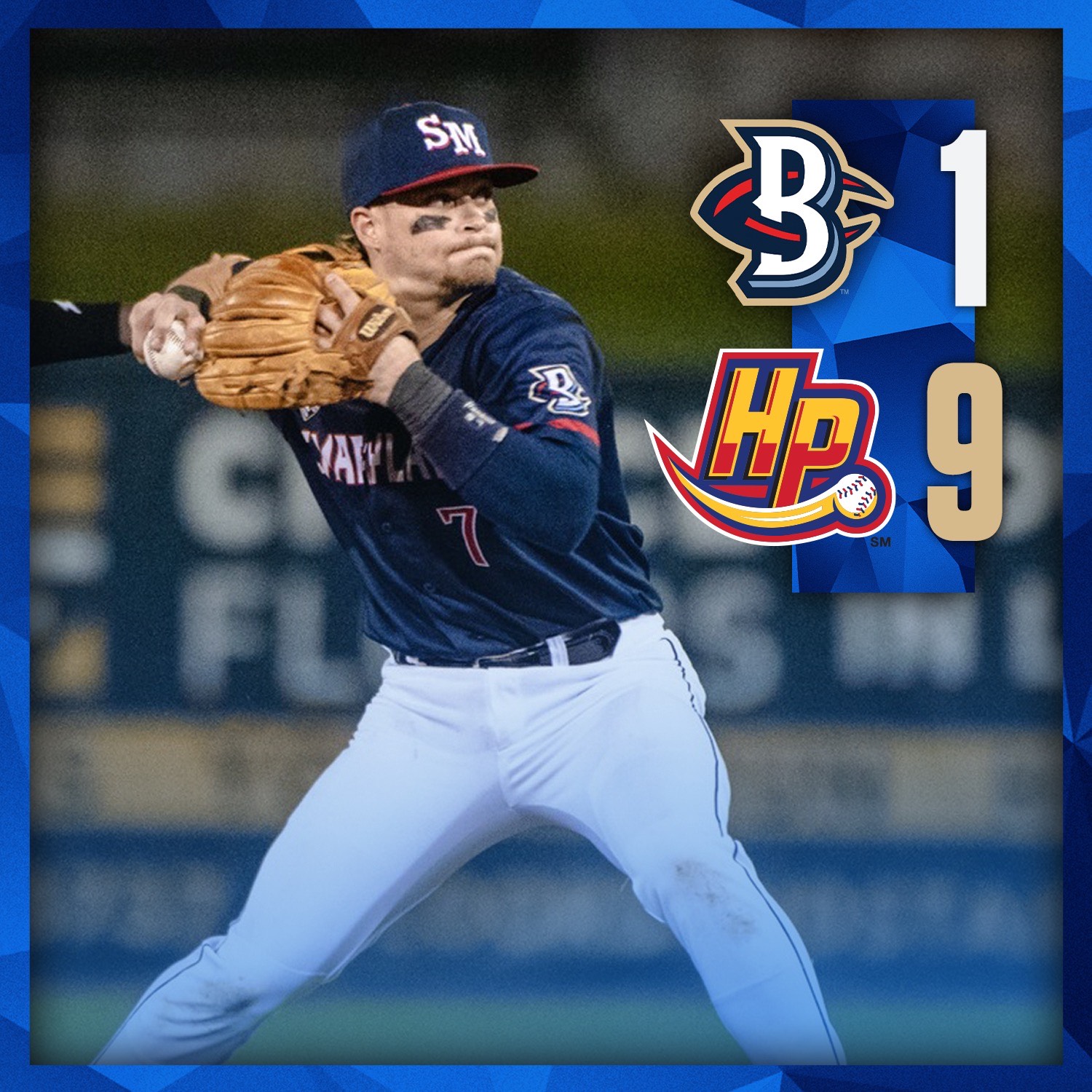 High Point Breaks out the Bats in the Third, Score Seven Runs En Route to a 9-1 Win